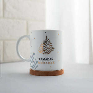 Ramadan Mubarak Calligraphy Themed Mug V-2