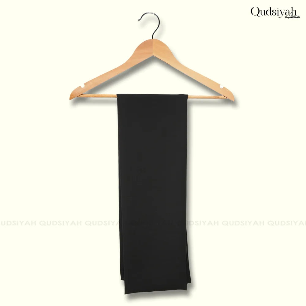 Cherry Hijab - Black image