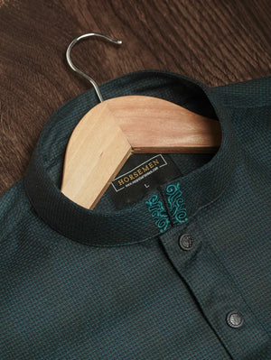 Platinum Panjabi | Teal Blue