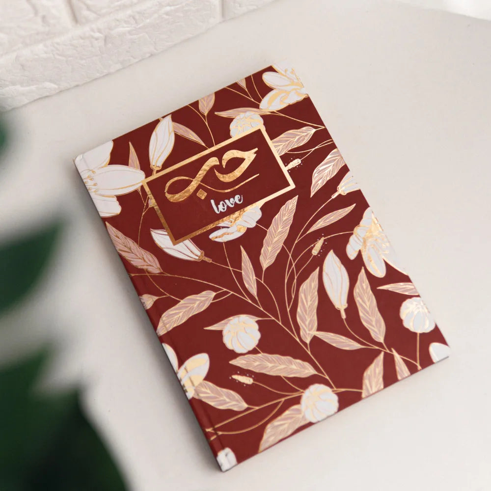 Love Gold Foiled Notebook image 1