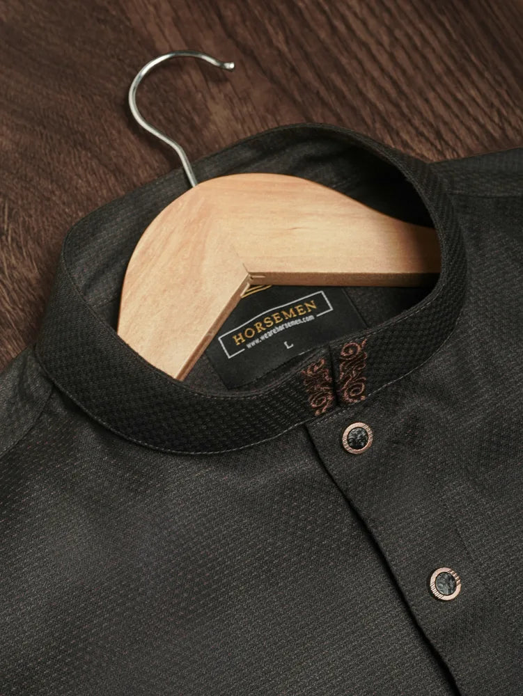 Platinum Panjabi | Chestnut Brown image 3