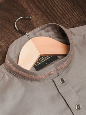 Platinum Panjabi | Latte Brown