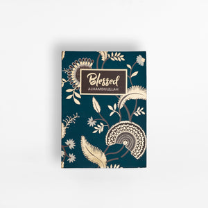 Blessed Alhamdulillah Gold Foiled Notebook