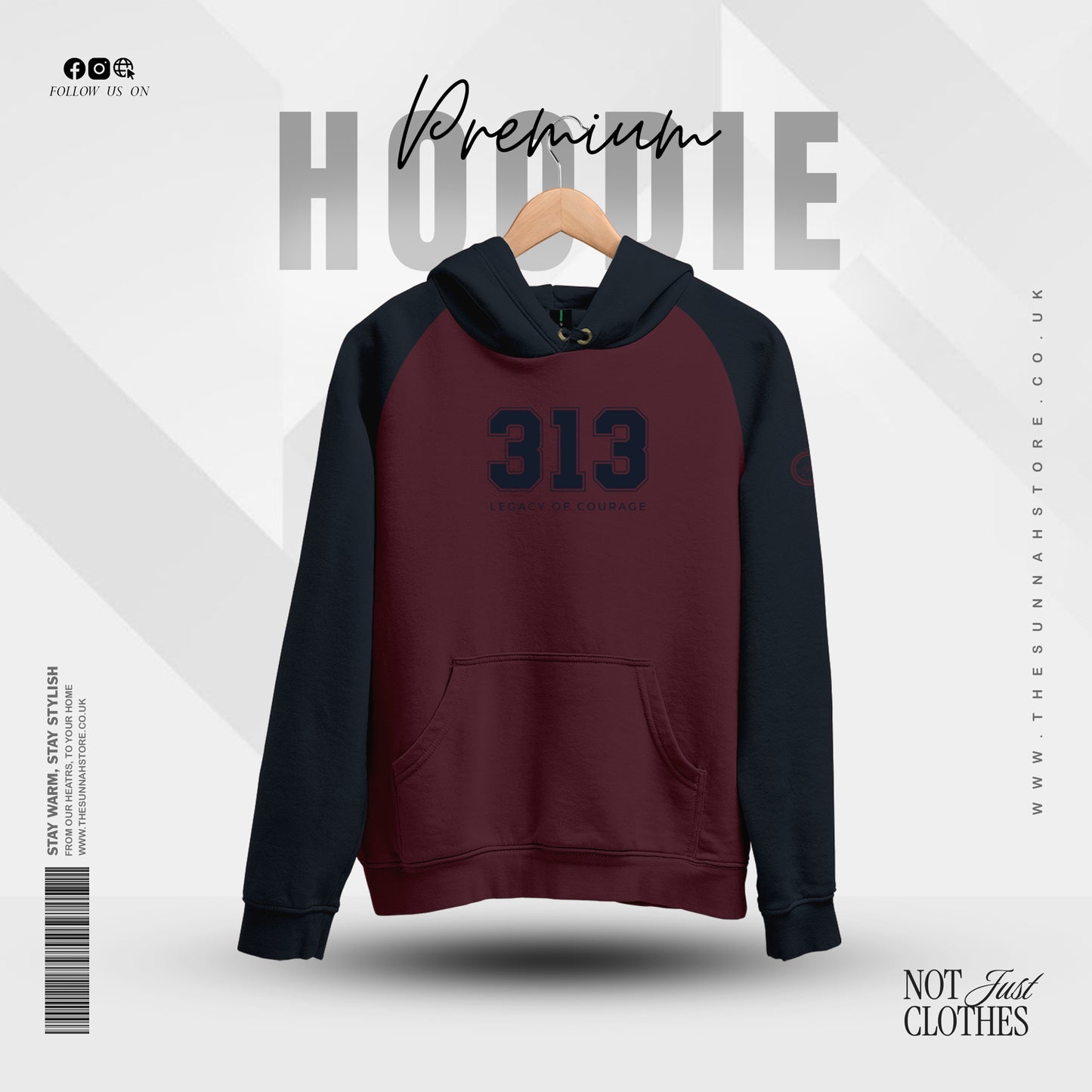313 - Legacy of Courage Hoodie