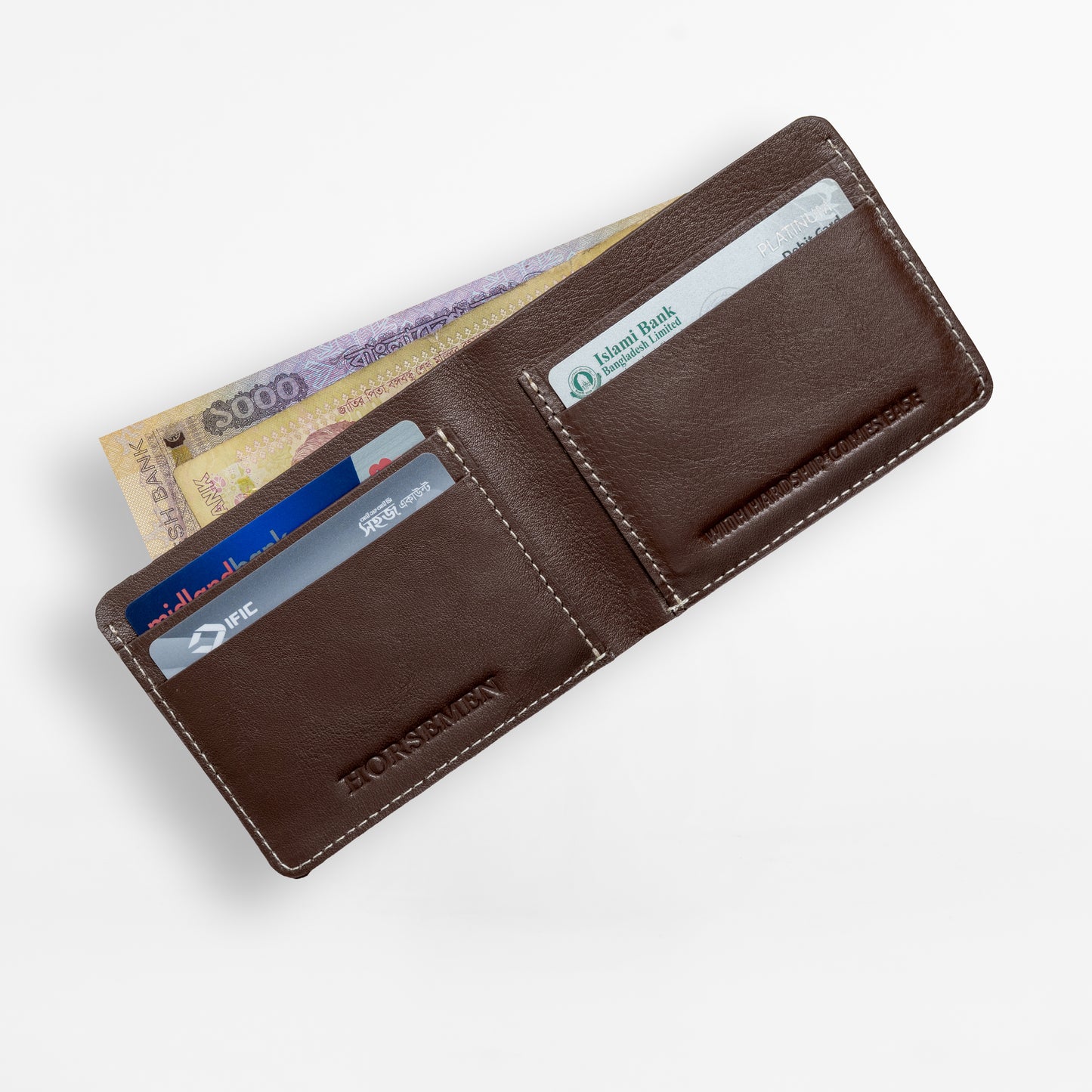 Shire Horsemen Wallet - Espresso Brown