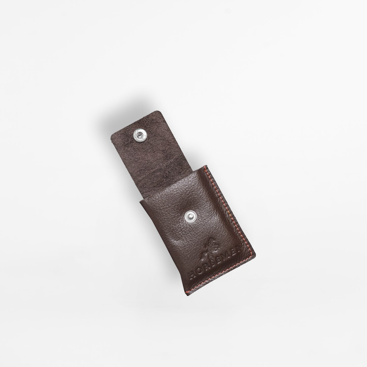 Leather Cover for Attar Bottle - Brown