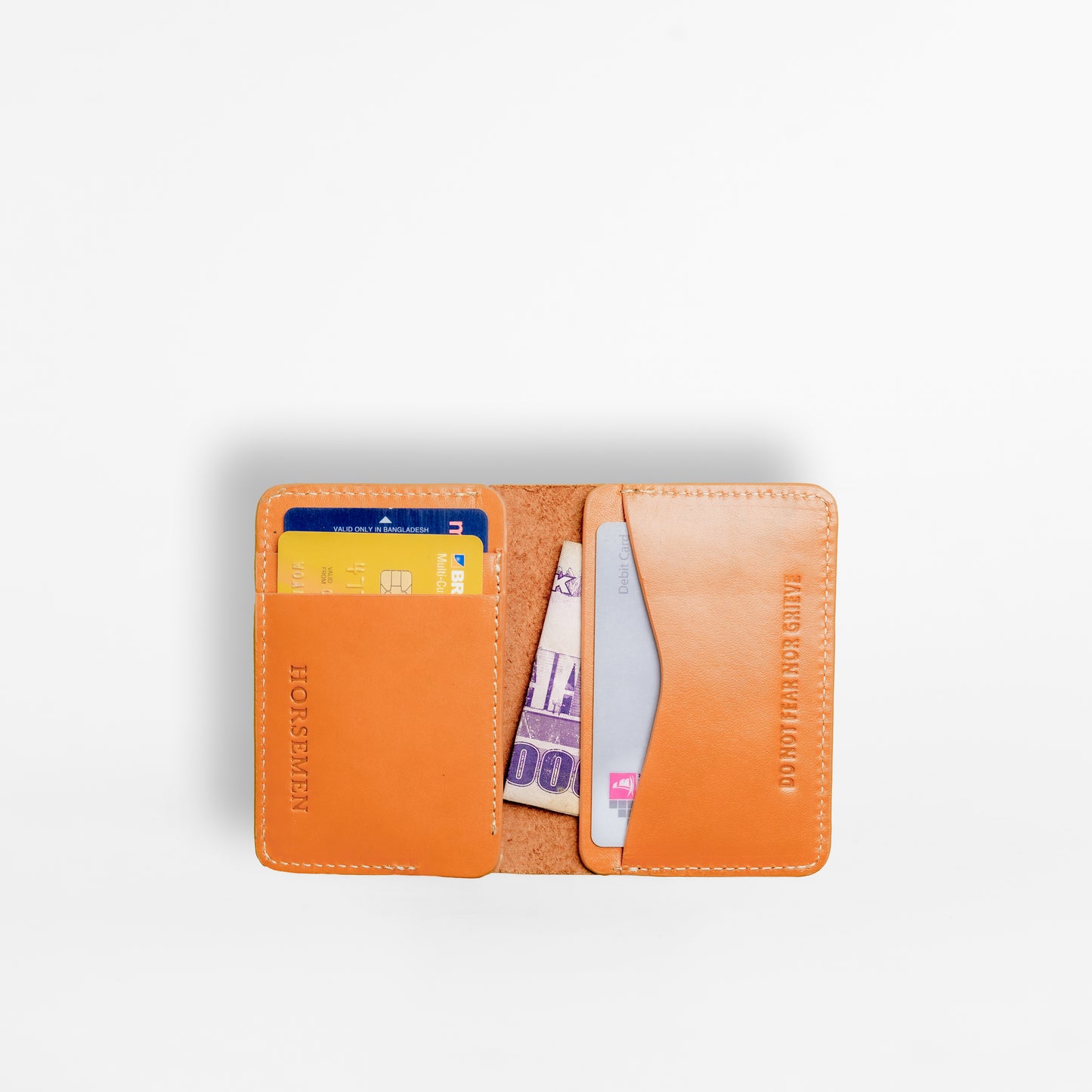 Slim Sleeve Horsemen Wallet - Raven Black