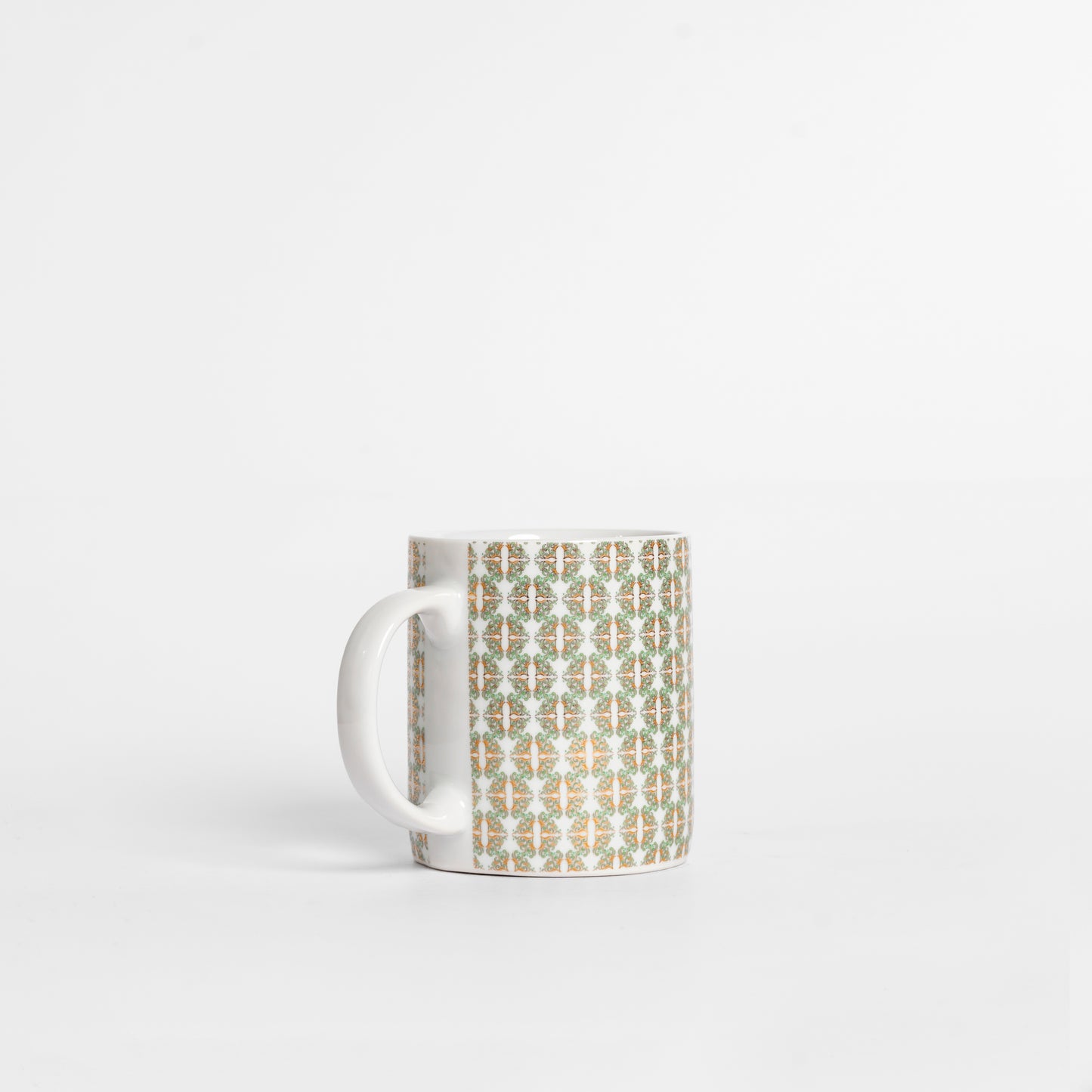 Dhikr White Motif Design Mug