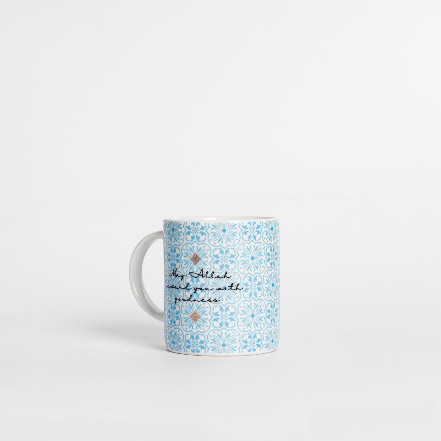 Jazakallah khairan Blue Calligraphy Mug