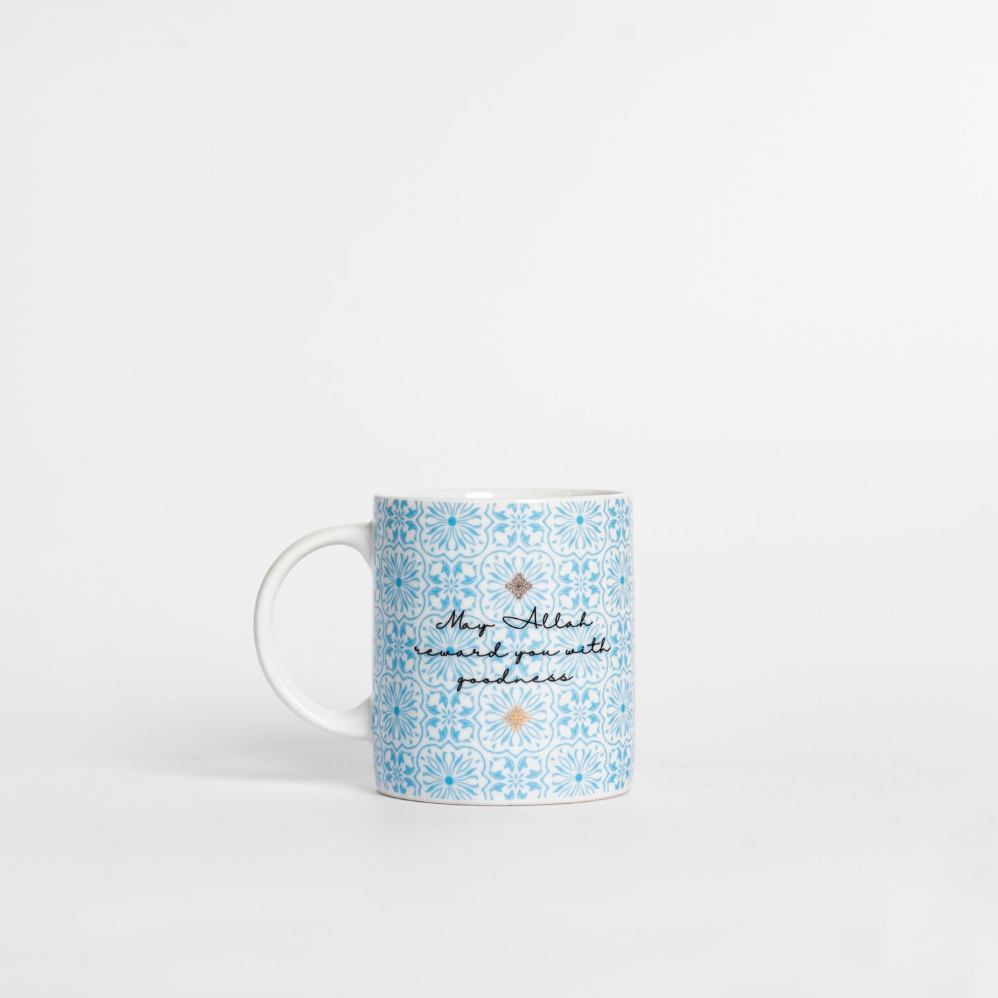 Jazakallah khairan Blue Calligraphy Mug