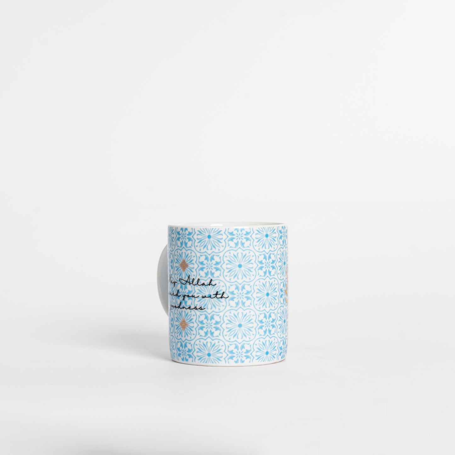 Jazakallah khairan Blue Calligraphy Mug