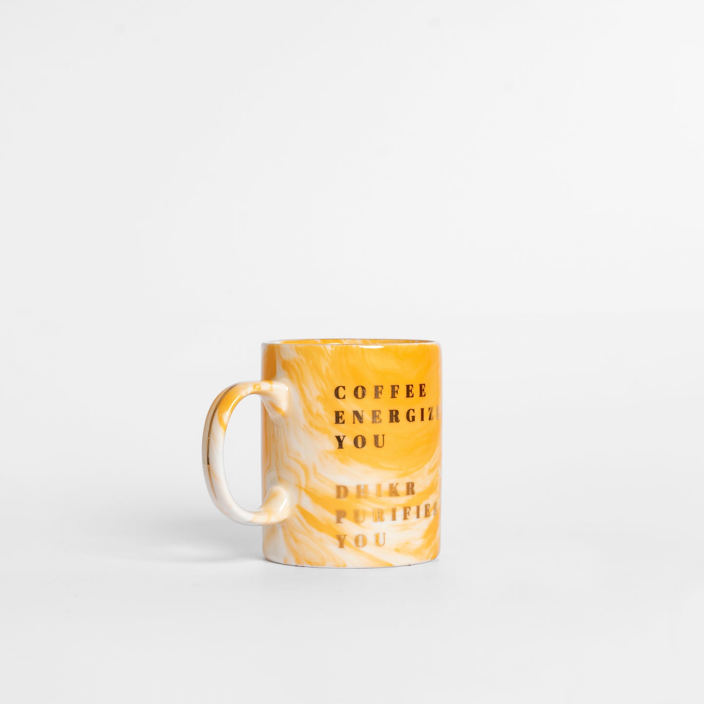 Marble Design Dhikr Quotation Mug