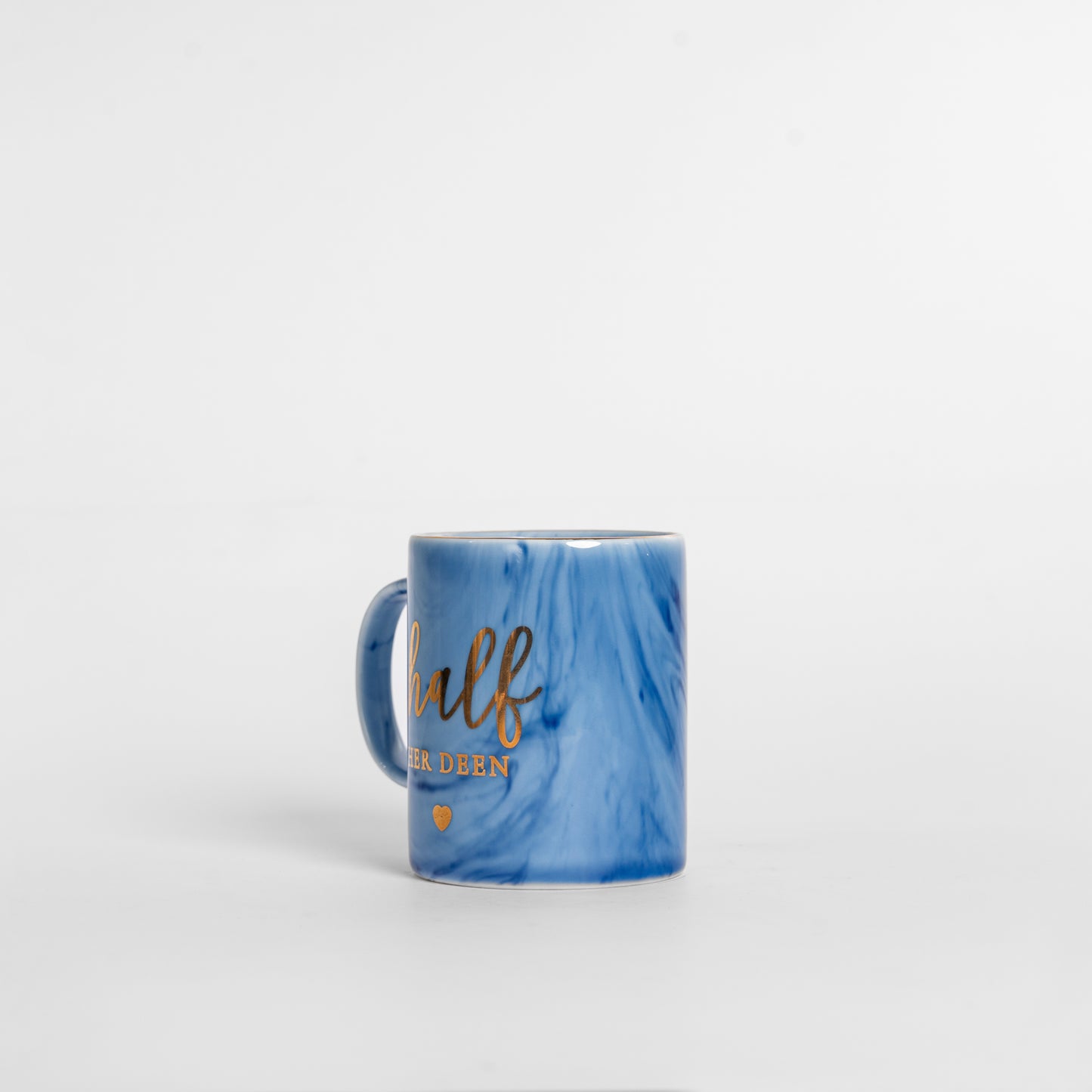 Marble Design Half Her Deen Mug