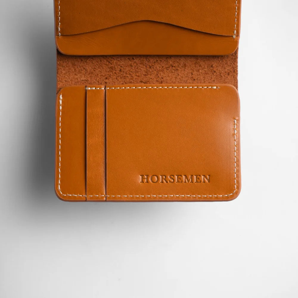 Slim Sleeve Horsemen Wallet - Raven Black