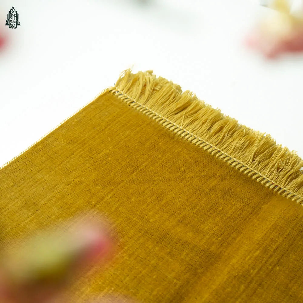 Solid Color Prayer Mat - Yellow image
