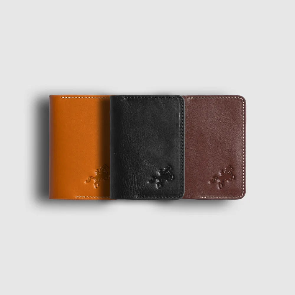 Slim Sleeve Horsemen Wallet - Raven Black