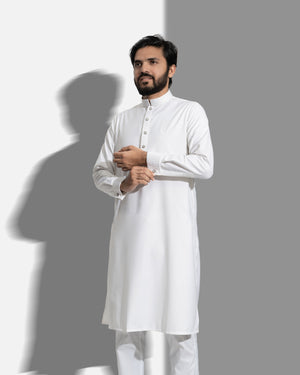 Platinum Panjabi | Dove White