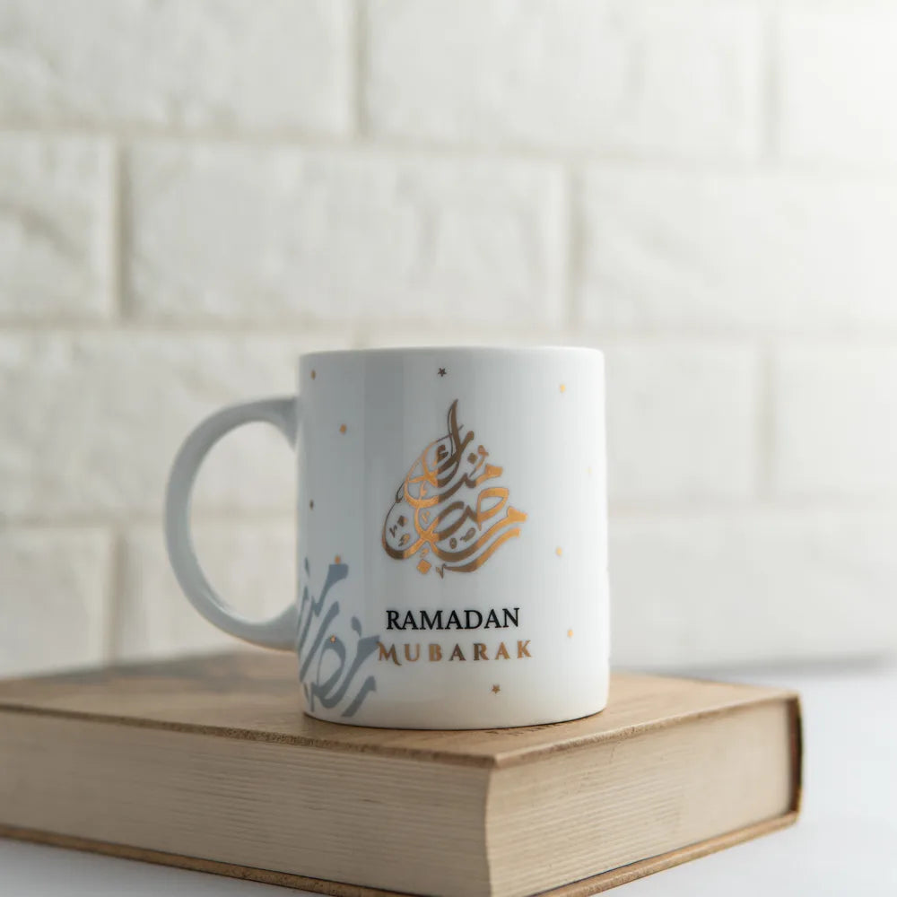 Ramadan Mubarak Calligraphy Themed Mug V-2 image 2