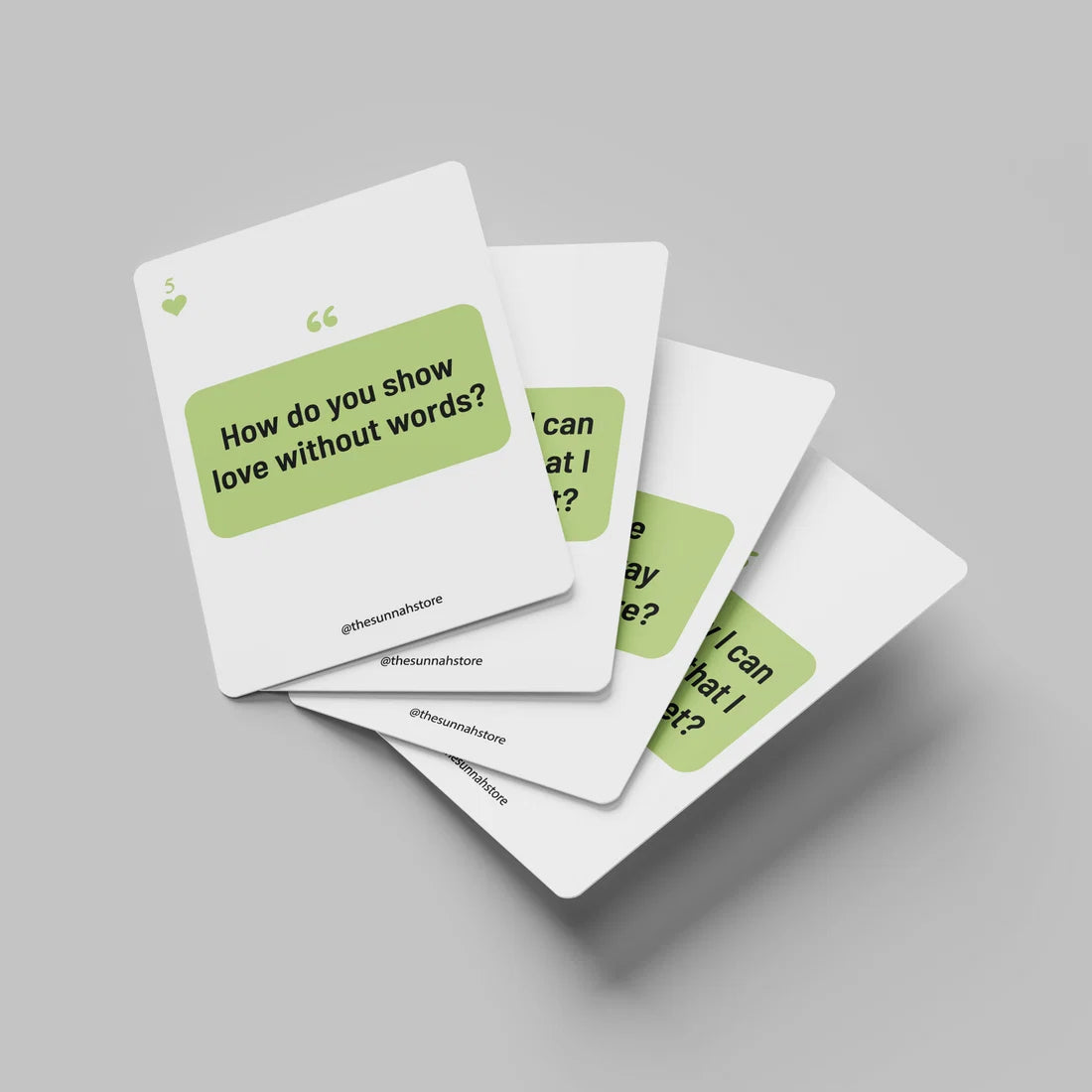 Nikah Conversation Cards; 100 Questions for Married Couples