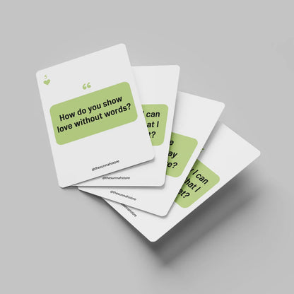 Nikah Conversation Cards; 100 Questions for Married Couples