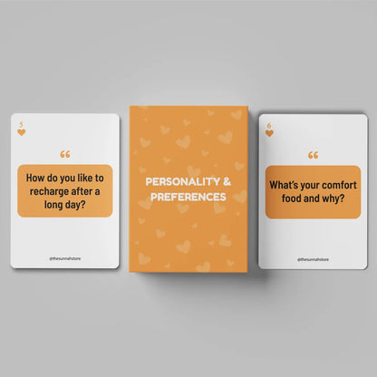 Nikah Conversation Cards; 100 Questions for Married Couples