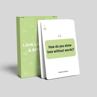 Nikah Conversation Cards; 100 Questions for Married Couples