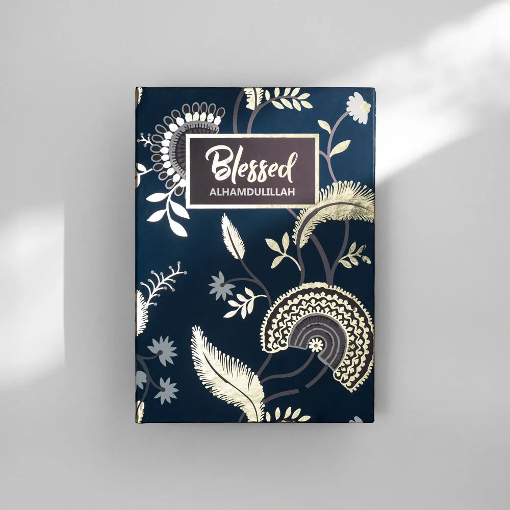 Blessed Alhamdulillah Gold Foiled Notebook image 0