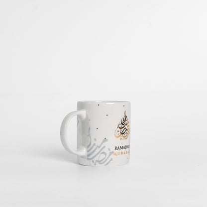 Ramadan Mubarak Calligraphy Themed Mug V-2