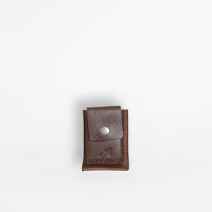Leather Cover for Attar Bottle - Brown