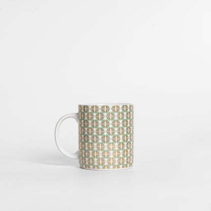 Dhikr White Motif Design Mug