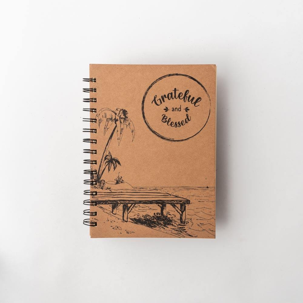 Grateful and Blessed Notebook