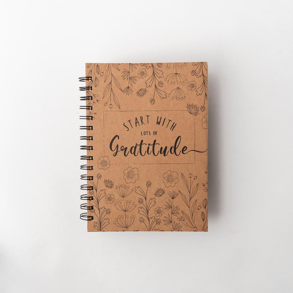 Start With Gratitude Notebook