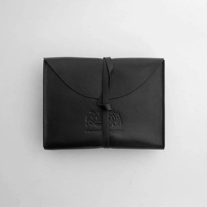 Leather Quran Cover - L, Black image
