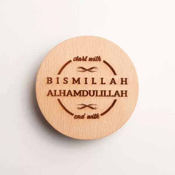 Start With Bismillah, End With Alhamdulillah Lid