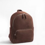 Brown Leather Backpack