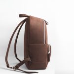 Brown Leather Backpack