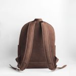 Brown Leather Backpack