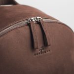 Brown Leather Backpack