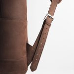 Brown Leather Backpack