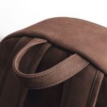 Brown Leather Backpack