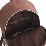 Brown Leather Backpack