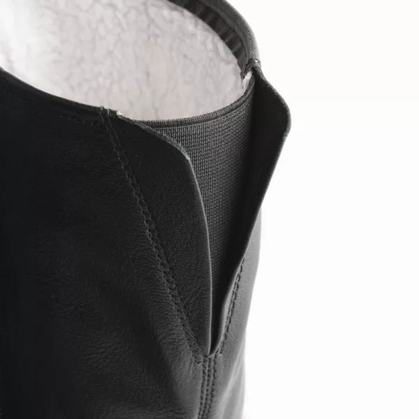 Leather Socks Black DSC07636 jpg - The Sunnah Store