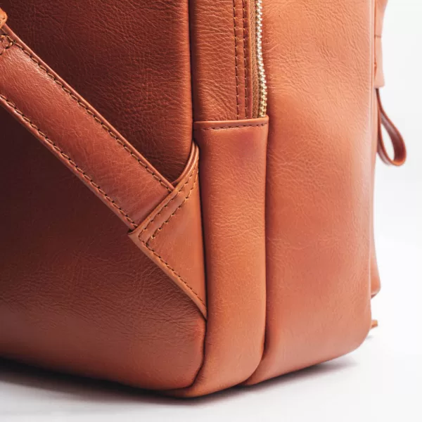 Orange backpack DSC06897 jpg - The Sunnah Store