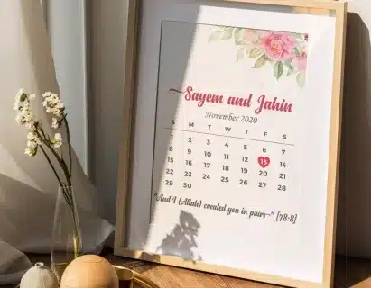 Custom Couple Frame - Ideal Wedding Gift for Newlyweds